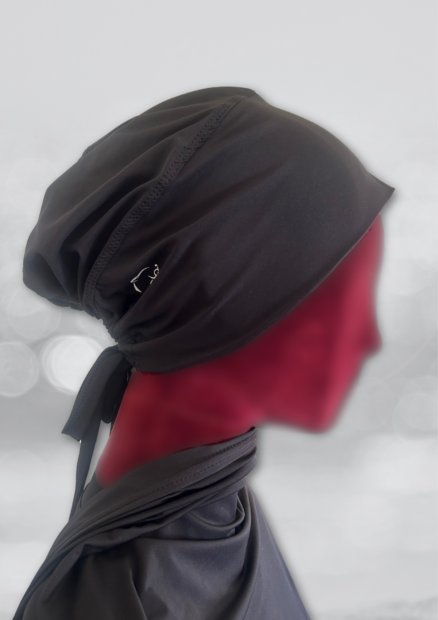 Classic Rectangular Sports Hijab & Cap Set